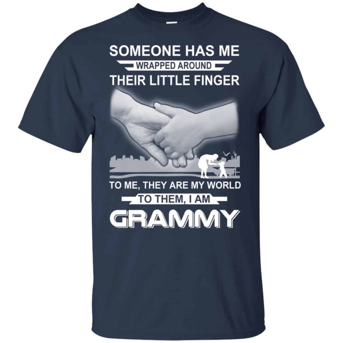 Someone Has Me Wrapped Around Their Little Finger To Me, I Am Grammy T-Shirts, Hoodie, Tank