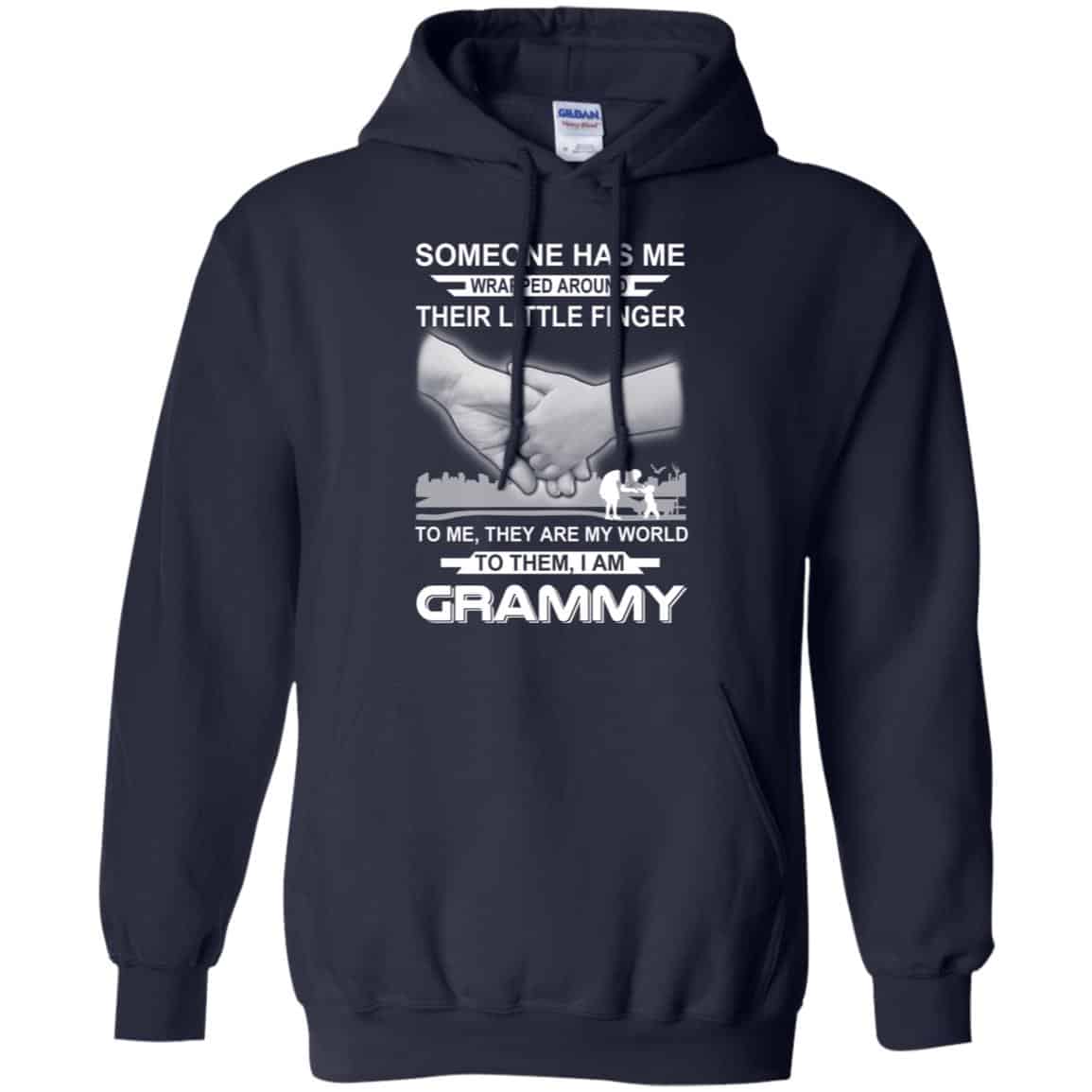 Someone Has Me Wrapped Around Their Little Finger To Me, I Am Grammy T-Shirts, Hoodie, Tank
