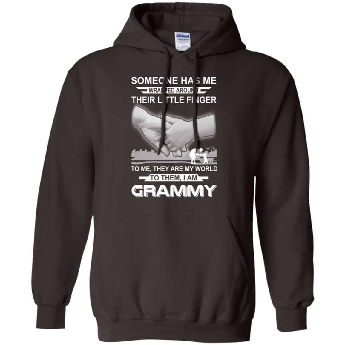 Someone Has Me Wrapped Around Their Little Finger To Me, I Am Grammy T-Shirts, Hoodie, Tank