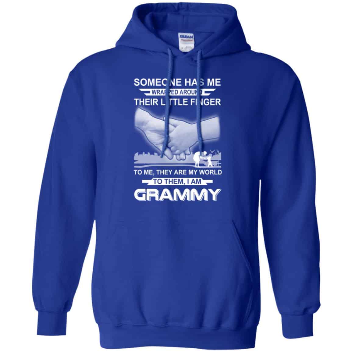 Someone Has Me Wrapped Around Their Little Finger To Me, I Am Grammy T-Shirts, Hoodie, Tank