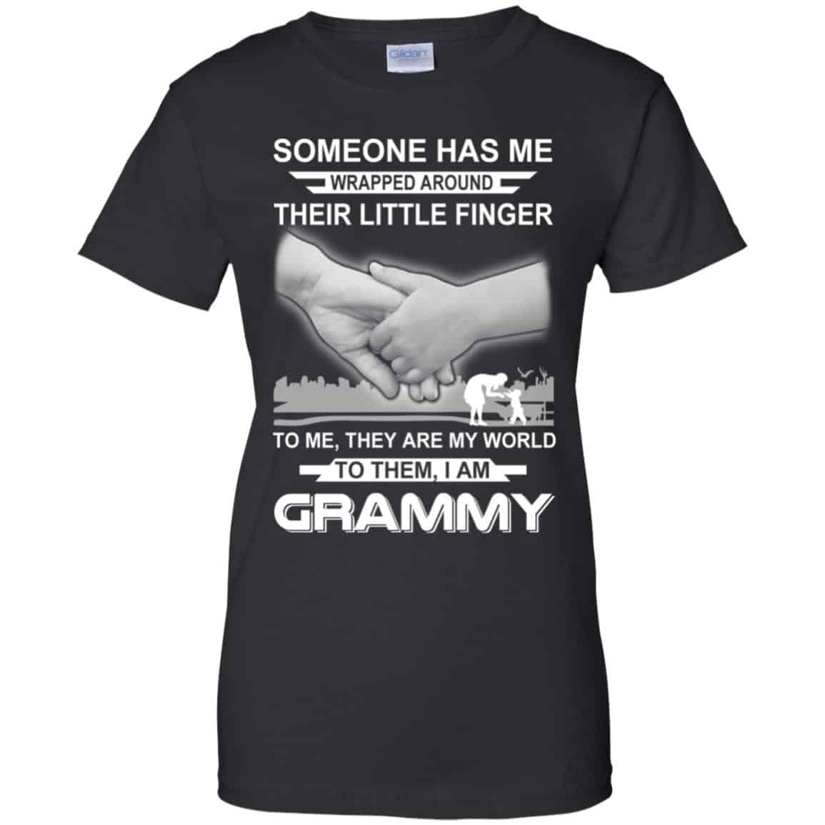 
	Someone Has Me Wrapped Around Their Little Finger To Me, I Am Grammy T-Shirts, Hoodie, Tank