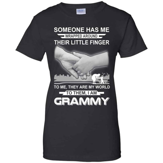 
	Someone Has Me Wrapped Around Their Little Finger To Me, I Am Grammy T-Shirts, Hoodie, Tank