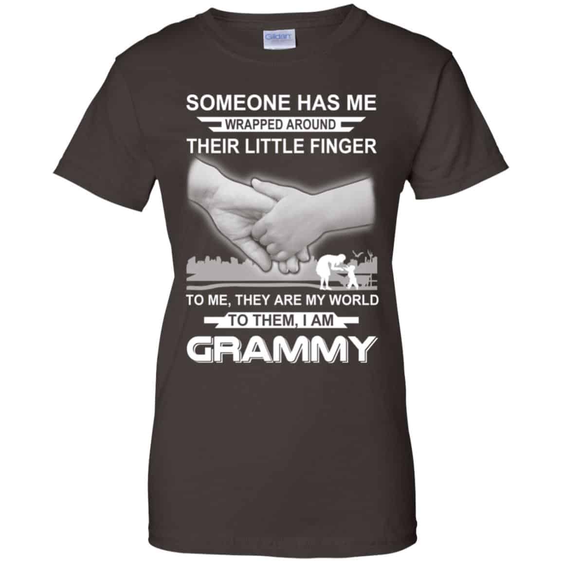 Someone Has Me Wrapped Around Their Little Finger To Me, I Am Grammy T-Shirts, Hoodie, Tank