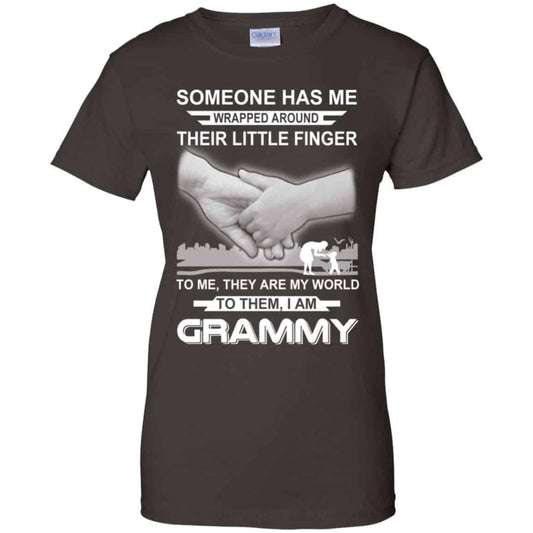 Someone Has Me Wrapped Around Their Little Finger To Me, I Am Grammy T-Shirts, Hoodie, Tank