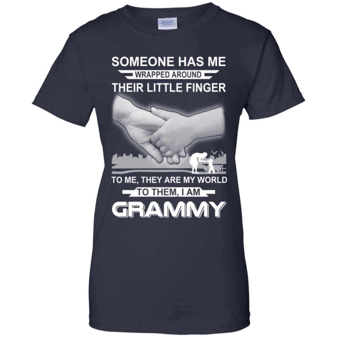 Someone Has Me Wrapped Around Their Little Finger To Me, I Am Grammy T-Shirts, Hoodie, Tank