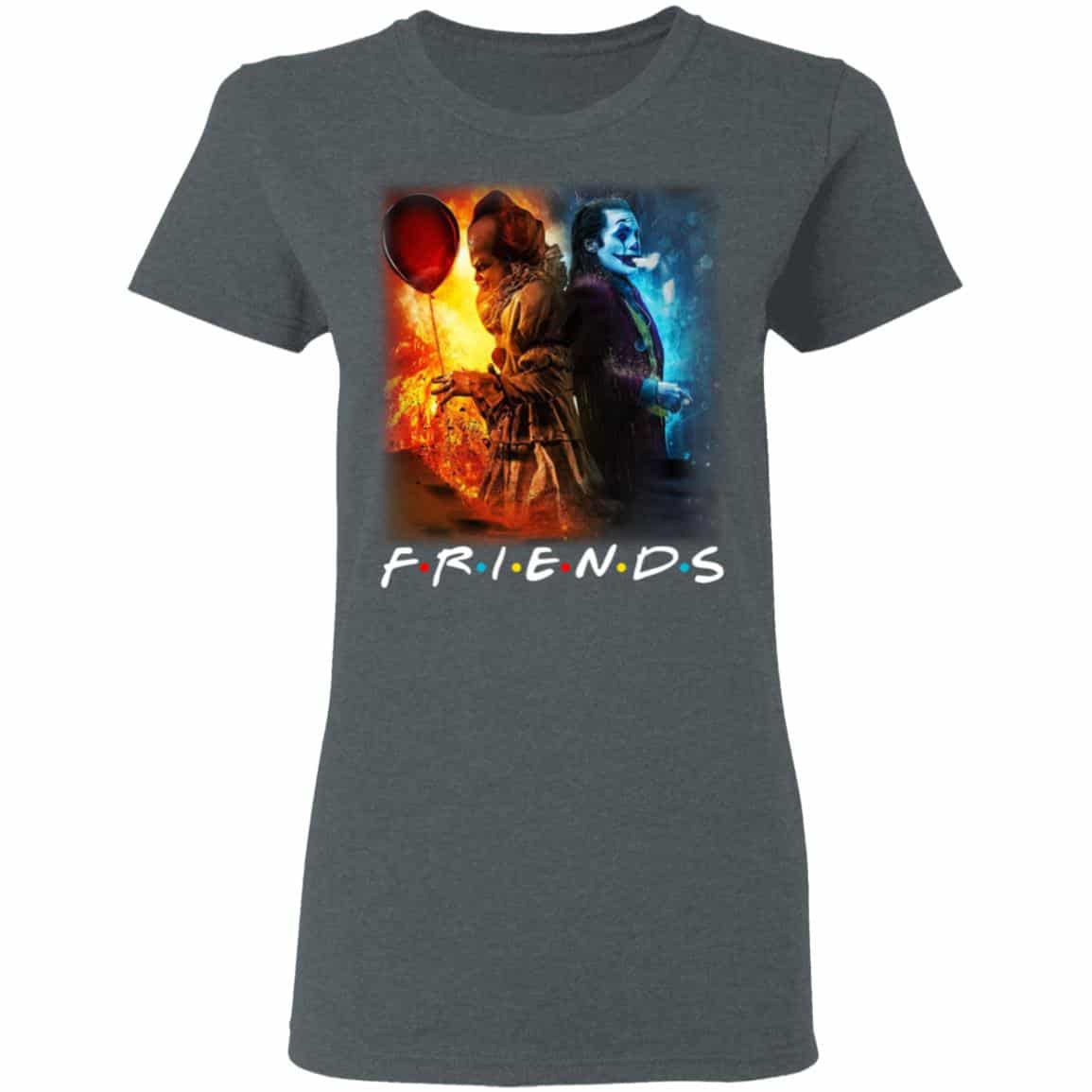 Joker And Pennywise Friends Shirt, Hoodie, Tank
