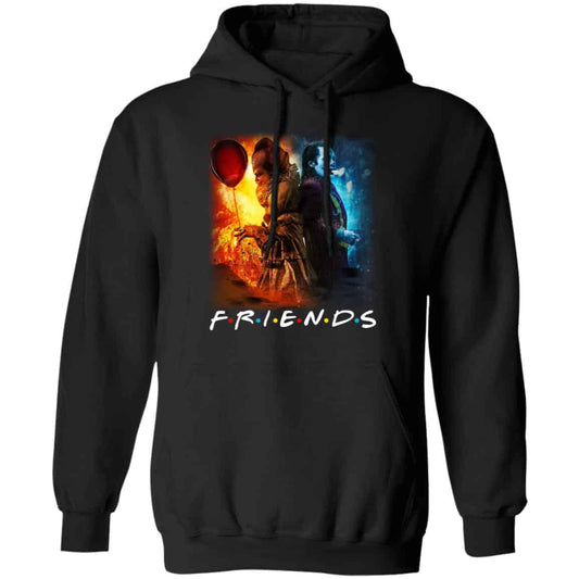 Joker And Pennywise Friends Shirt, Hoodie, Tank