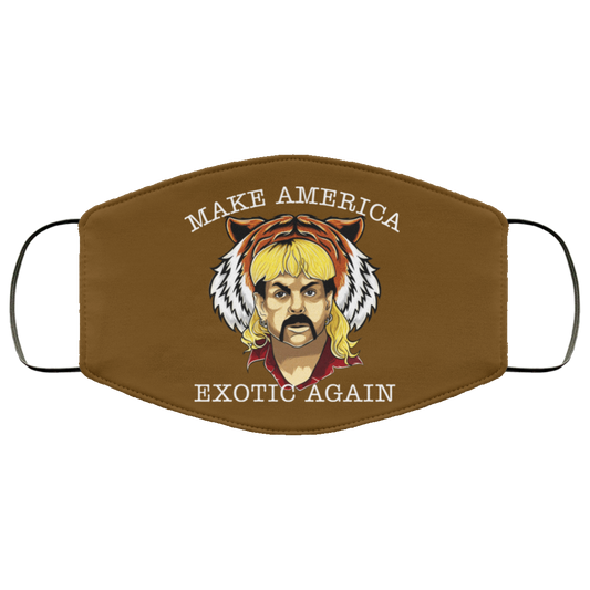 
	Joe Exotic Tiger King Make America Exotic Again Face Mask