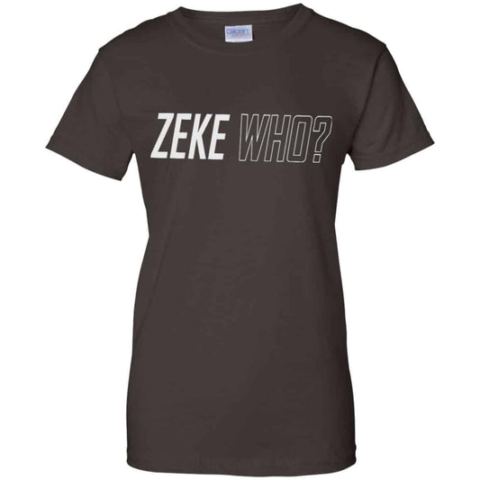 Zeke Who That’s Who Ezekiel Elliott Dallas Cowboys T-Shirts