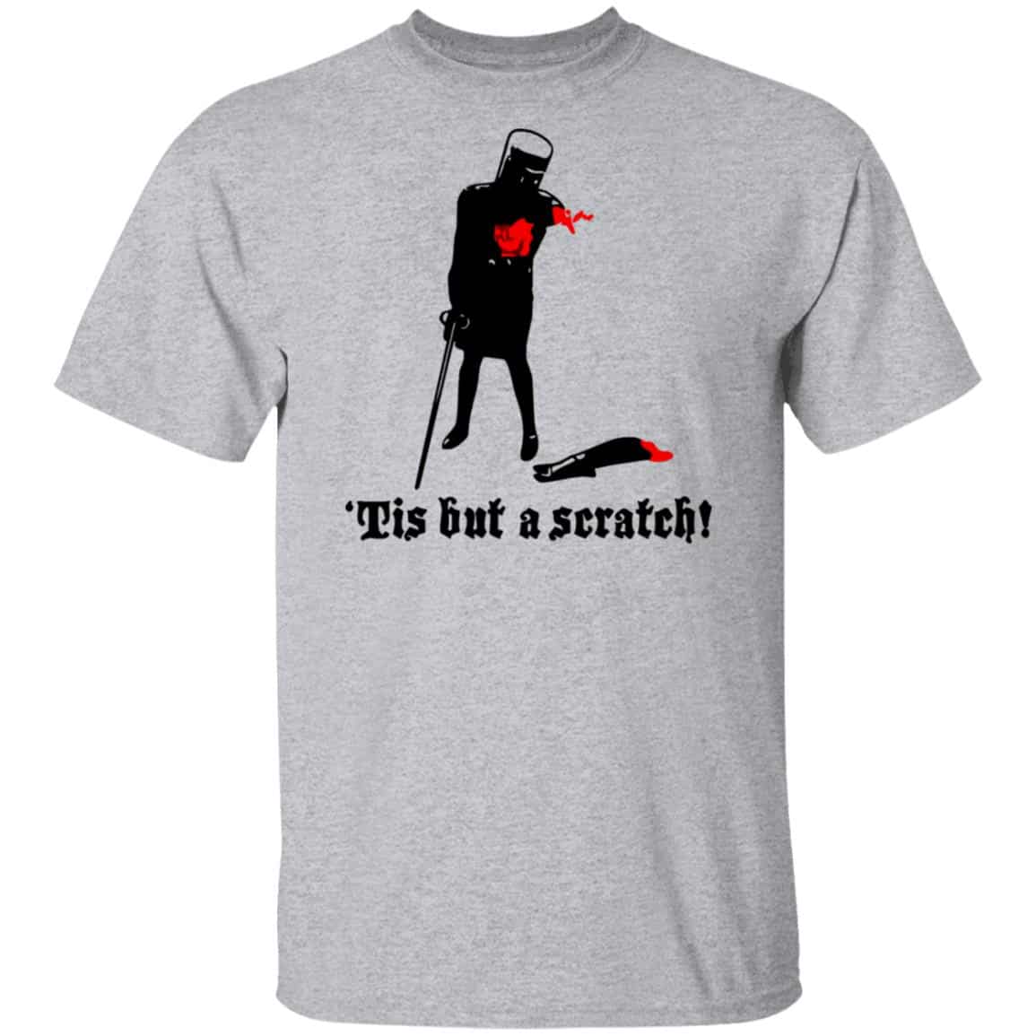 Tis But A Scratch Monty Python Viny Shirt, Hoodie, Tank
