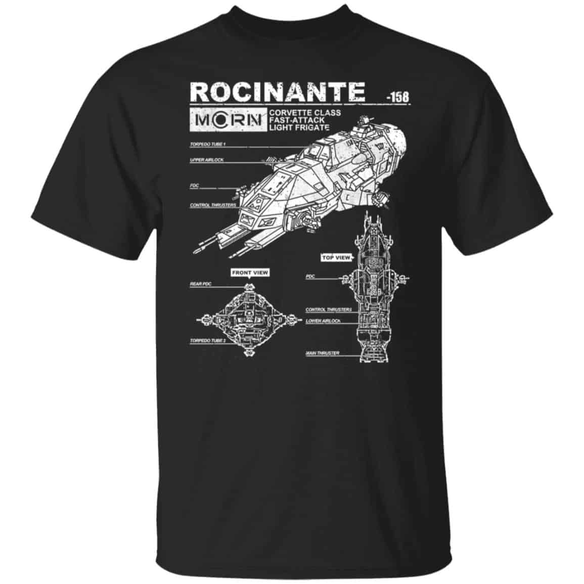 Rocinante Specs The Expanse Shirt, Hoodie, Tank