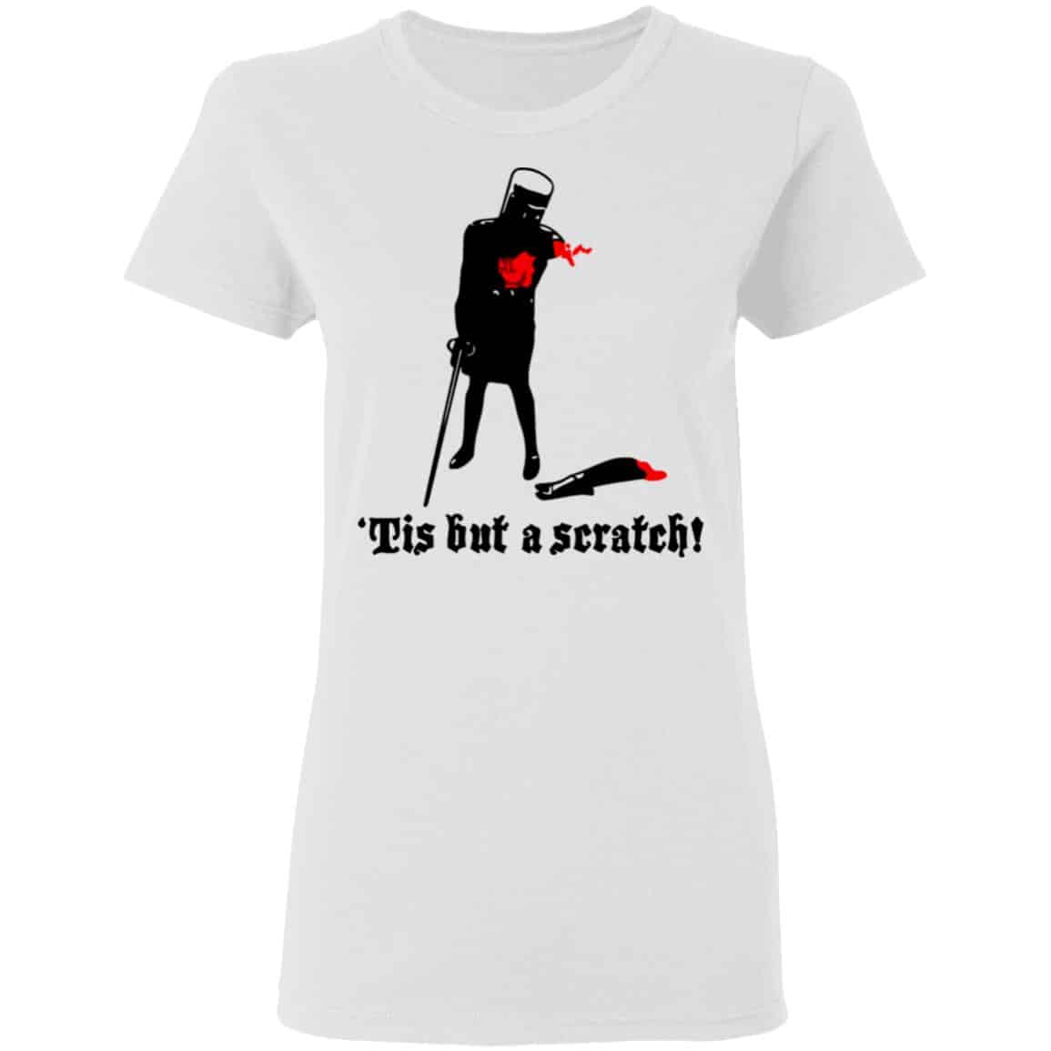 Tis But A Scratch Monty Python Viny Shirt, Hoodie, Tank