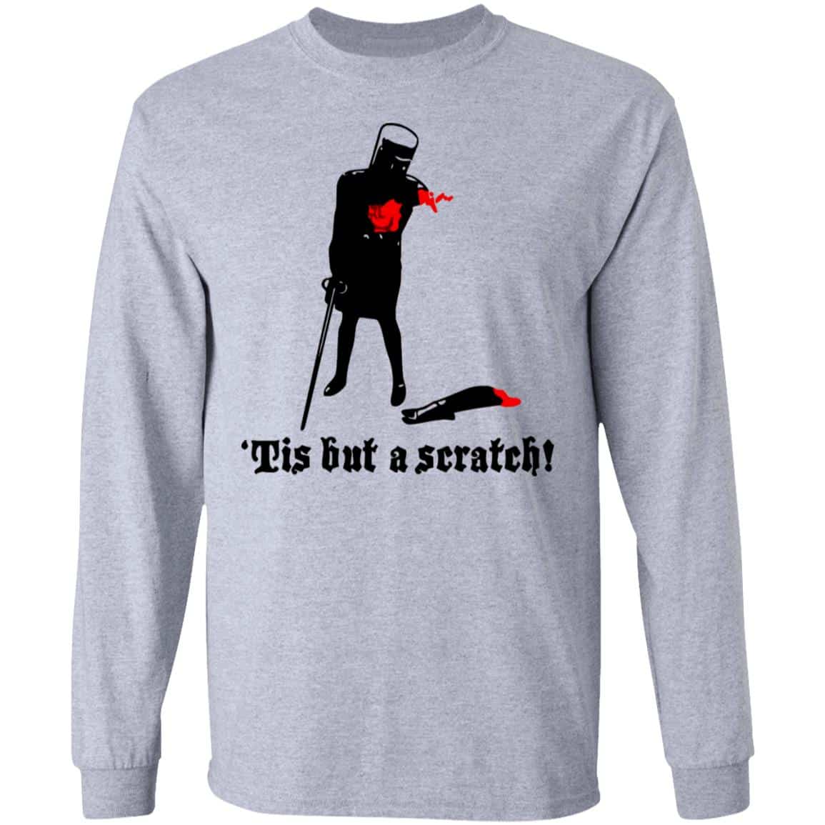 Tis But A Scratch Monty Python Viny Shirt, Hoodie, Tank
