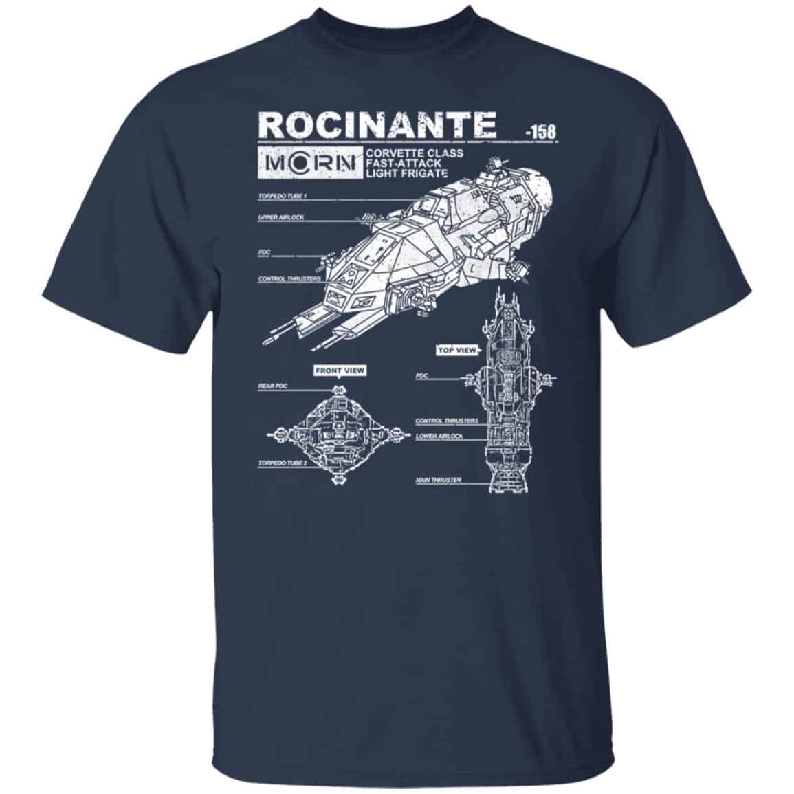 Rocinante Specs The Expanse Shirt, Hoodie, Tank