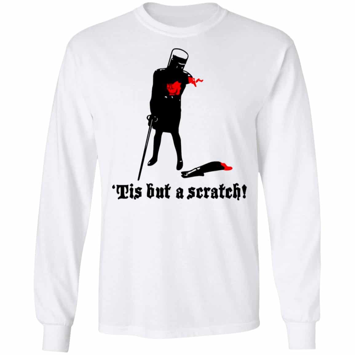 Tis But A Scratch Monty Python Viny Shirt, Hoodie, Tank