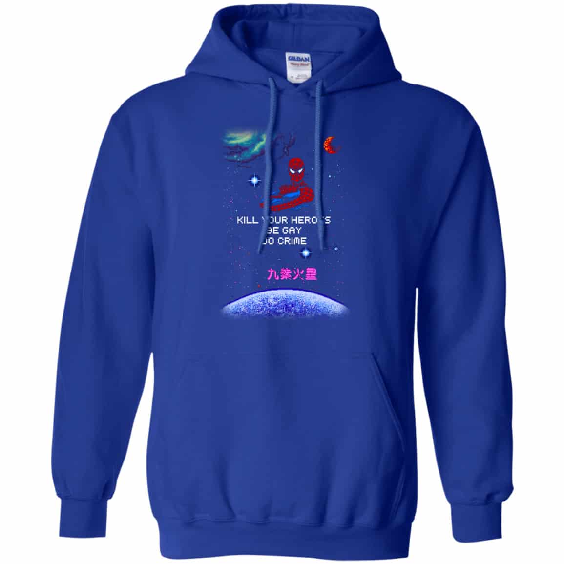 Spider Man Kill Your Heroes Be Gay Do Crime Shirt, Hoodie, Tank