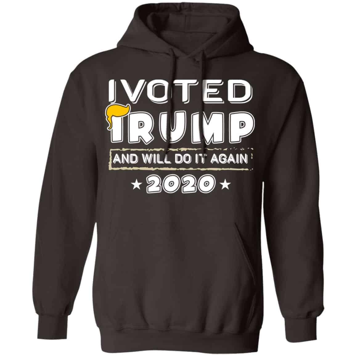 I Voted Trump And Will Do It Again 2020 Shirt, Hoodie, Tank