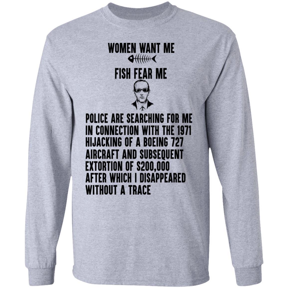 Women Want Me Fish Fear Me Shirt, Hoodie, Tank