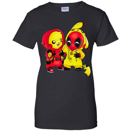 
	Baby Pokemon Pikachu And Deadpool Shirt, Hoodie, Tank