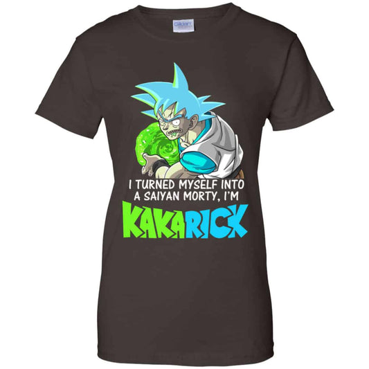 I’m Kakarick I Turned Myself Into A Saiyan Morty Shirt, Hoodie, Tank