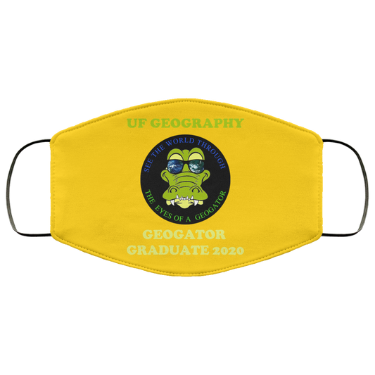 
	The UF Geography Seniors Geogator Graduate 2020 Face Mask