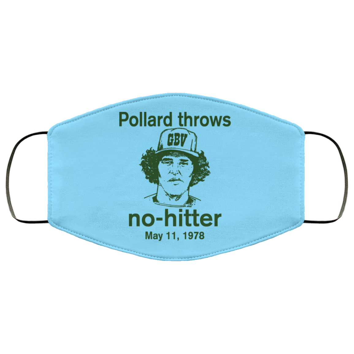 Pollard Throws No-Hitter May 11, 1978 Face Mask