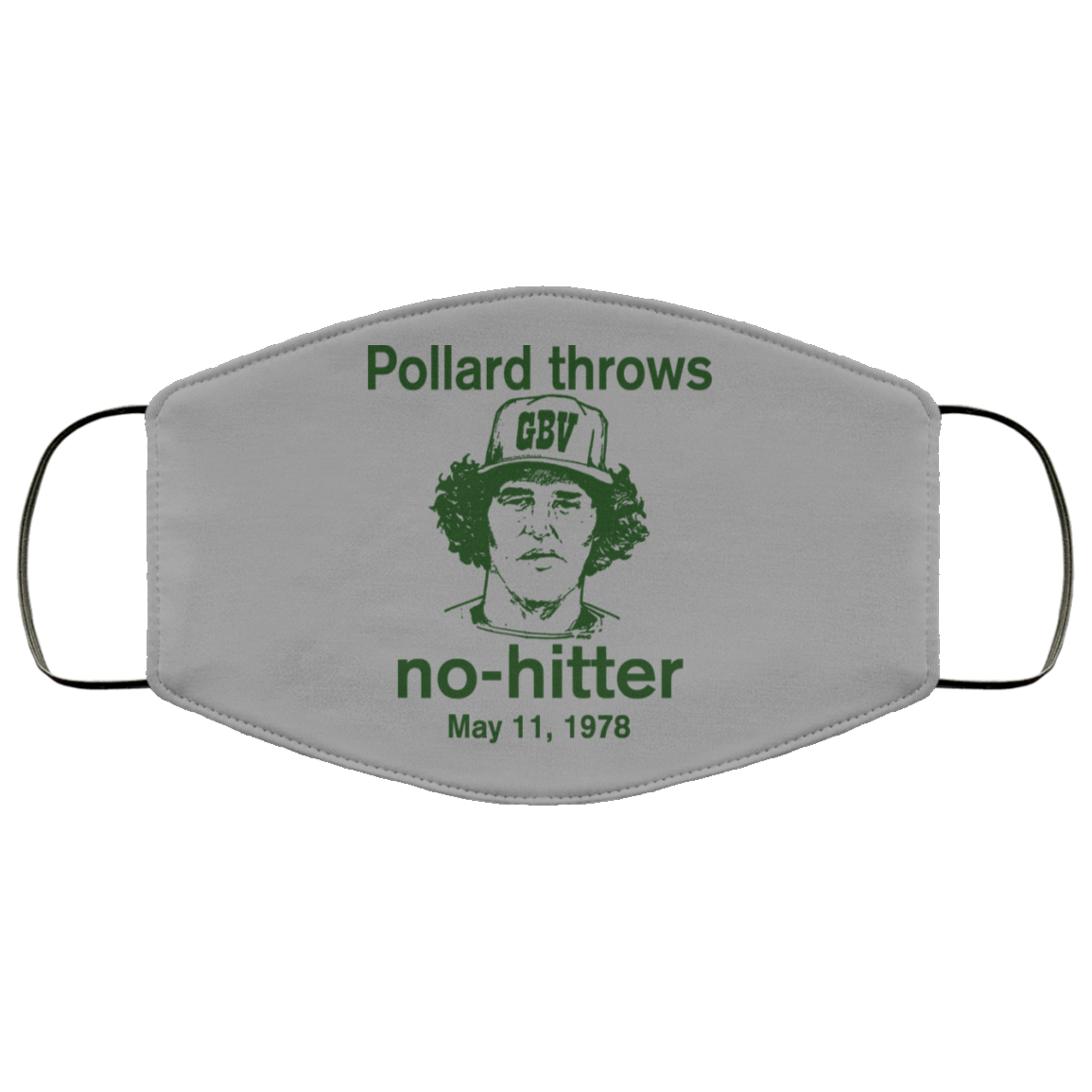 Pollard Throws No-Hitter May 11, 1978 Face Mask