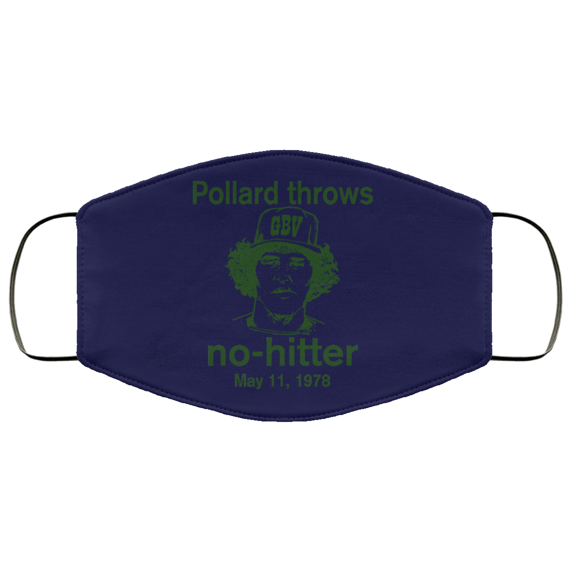 Pollard Throws No-Hitter May 11, 1978 Face Mask