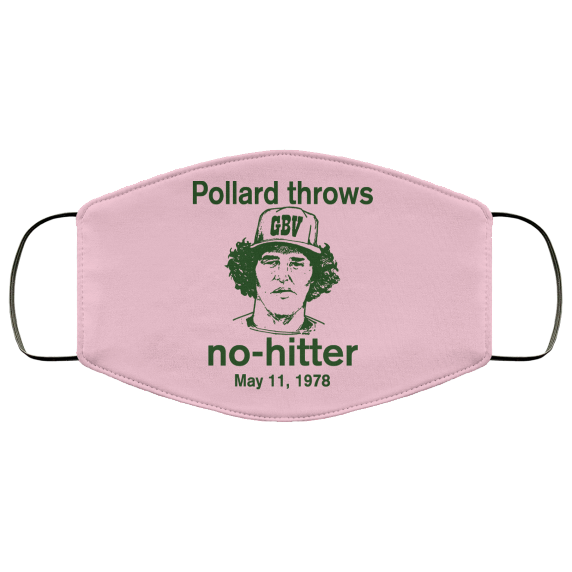 Pollard Throws No-Hitter May 11, 1978 Face Mask
