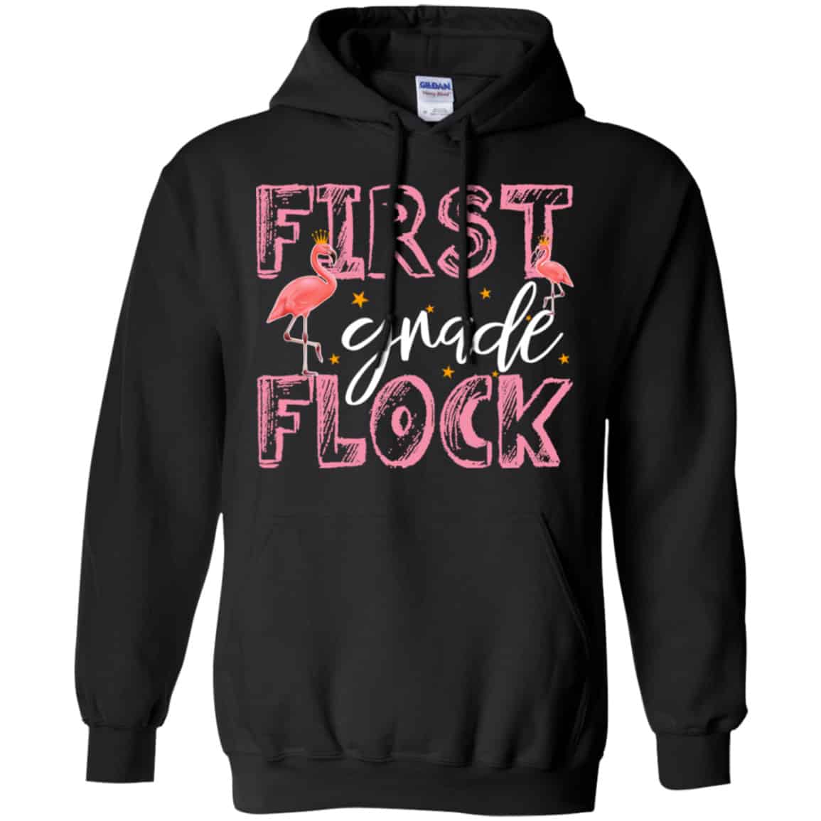First Grade Flock Flamingo Shirt, Hoodie, Tank