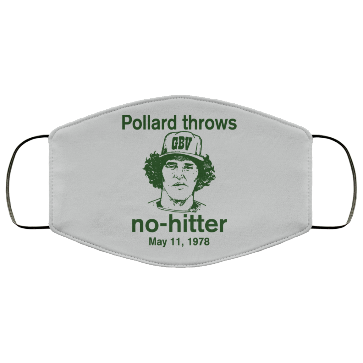 Pollard Throws No-Hitter May 11, 1978 Face Mask