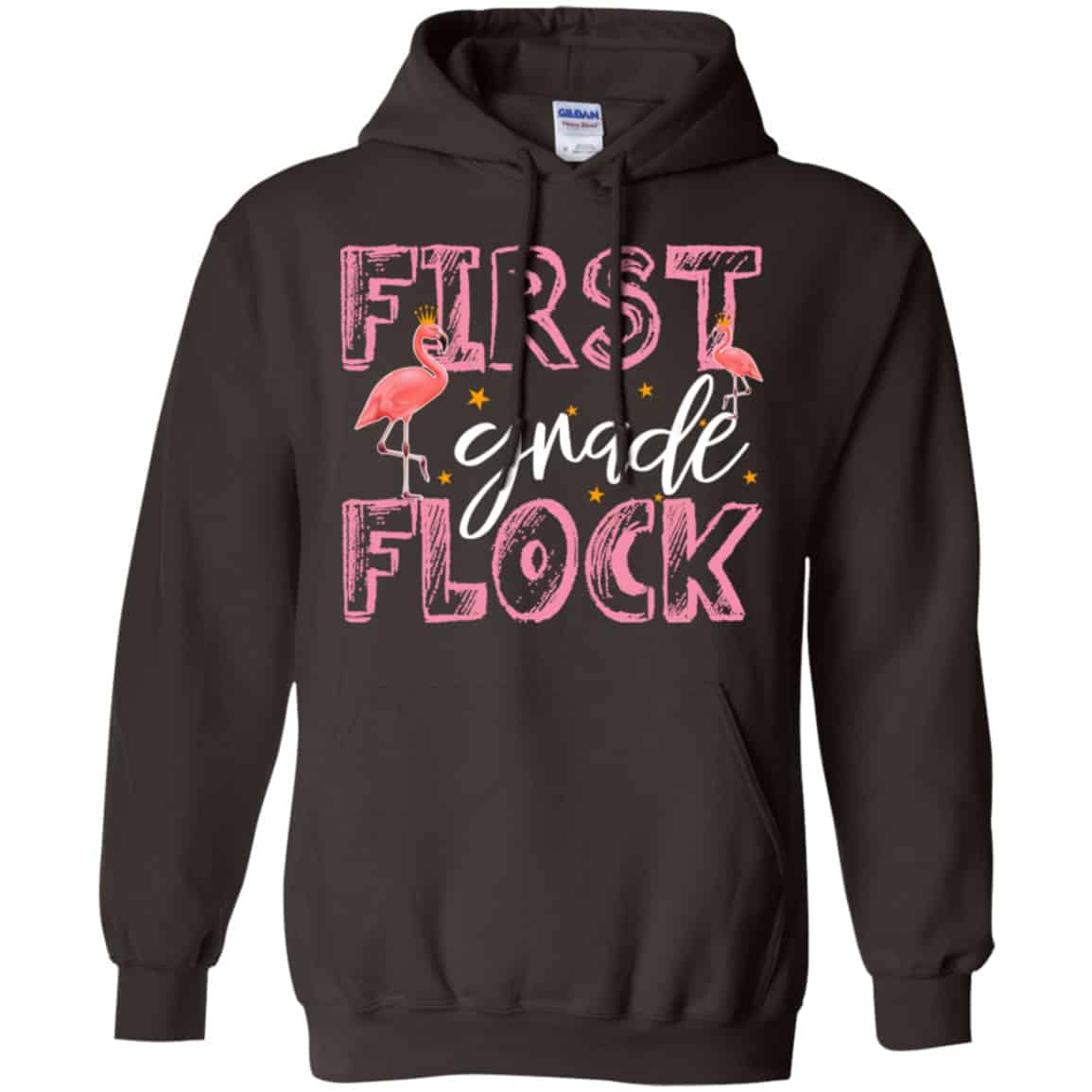 First Grade Flock Flamingo Shirt, Hoodie, Tank