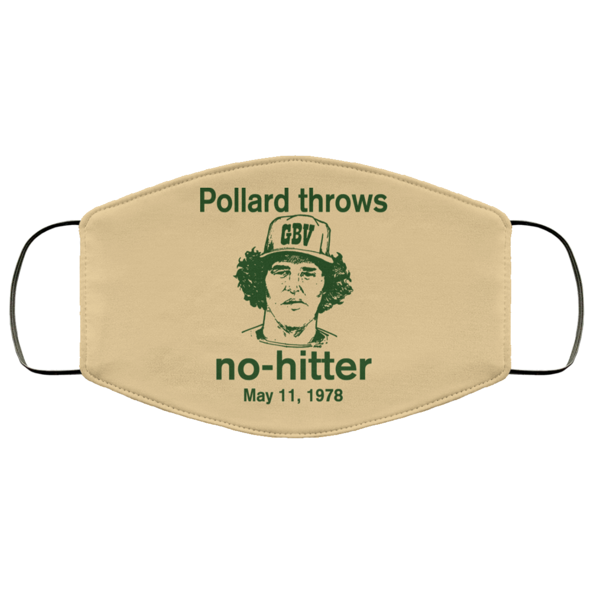 Pollard Throws No-Hitter May 11, 1978 Face Mask