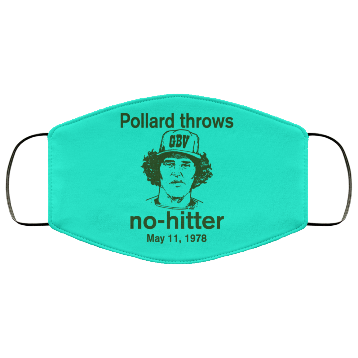 Pollard Throws No-Hitter May 11, 1978 Face Mask