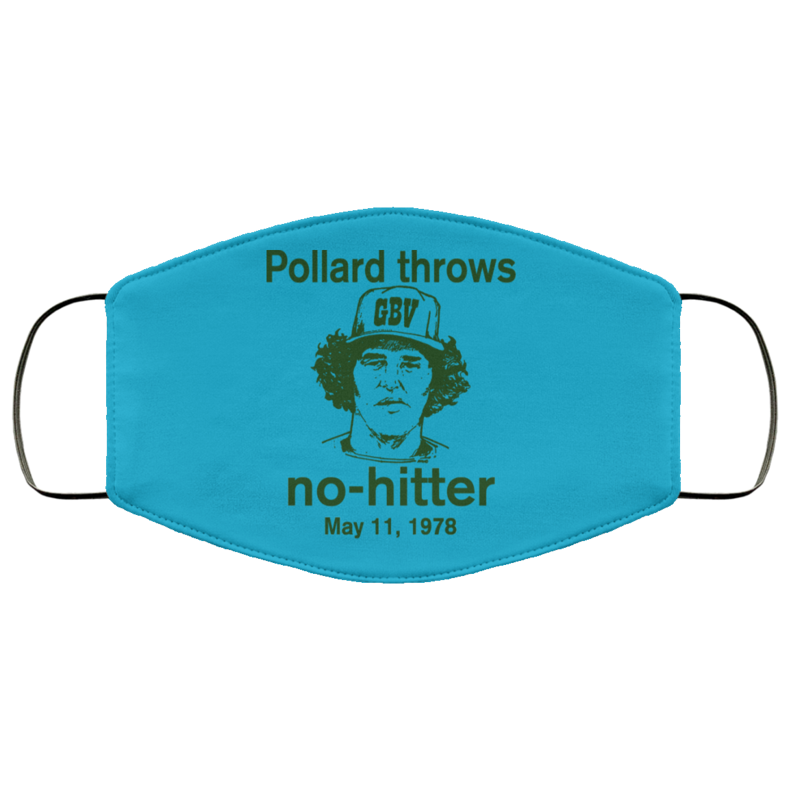 Pollard Throws No-Hitter May 11, 1978 Face Mask