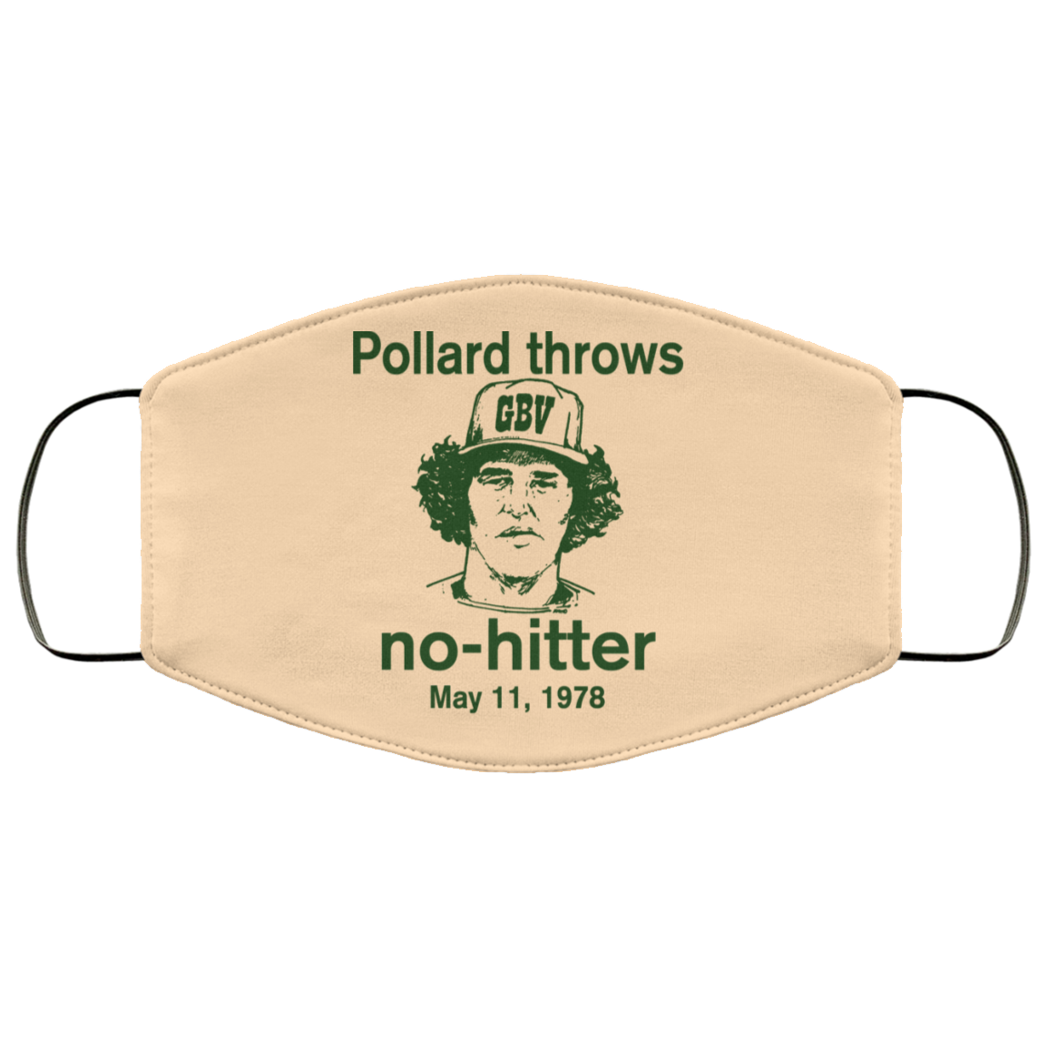 Pollard Throws No-Hitter May 11, 1978 Face Mask