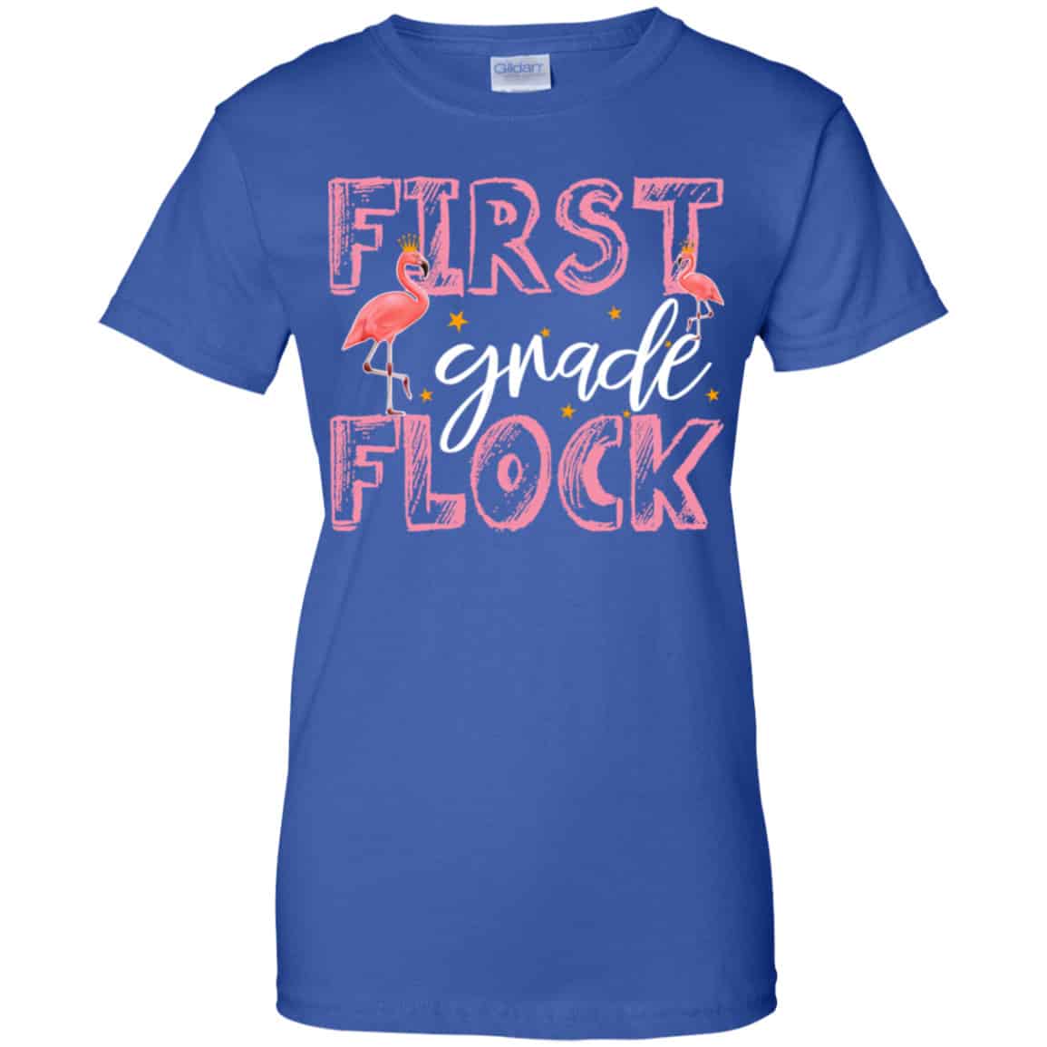 First Grade Flock Flamingo Shirt, Hoodie, Tank