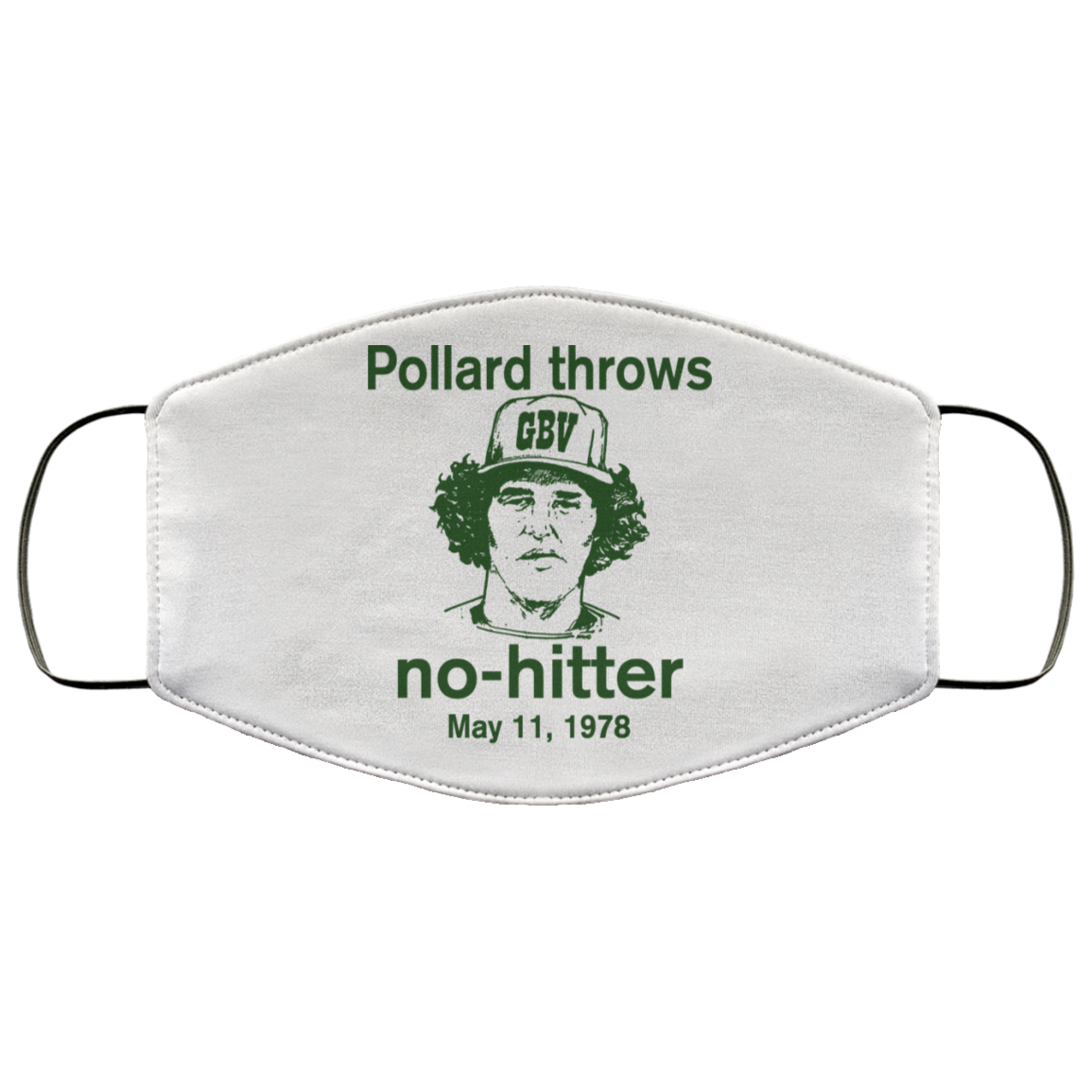 Pollard Throws No-Hitter May 11, 1978 Face Mask