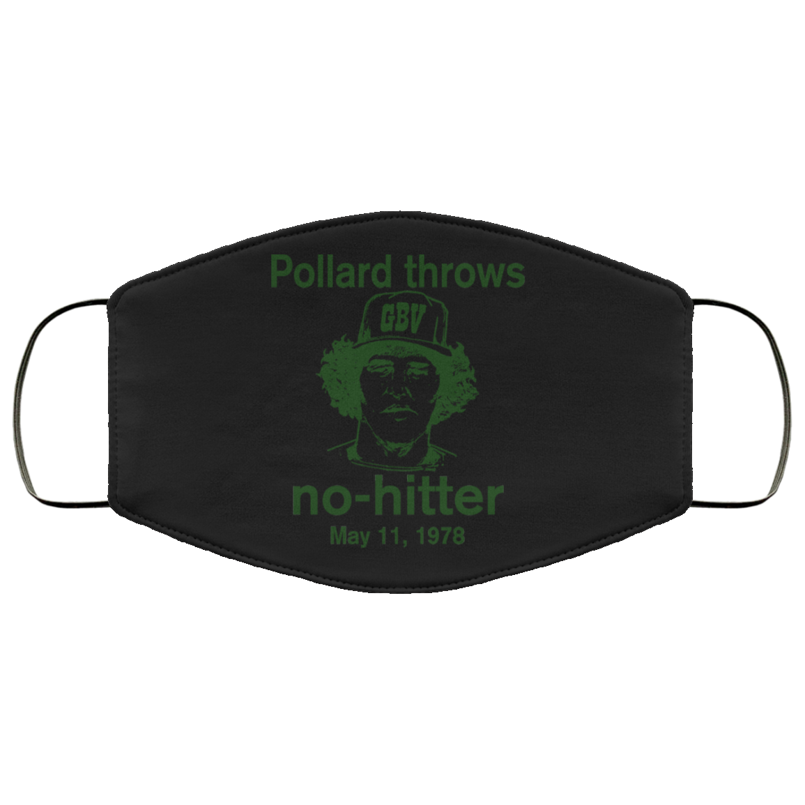 Pollard Throws No-Hitter May 11, 1978 Face Mask