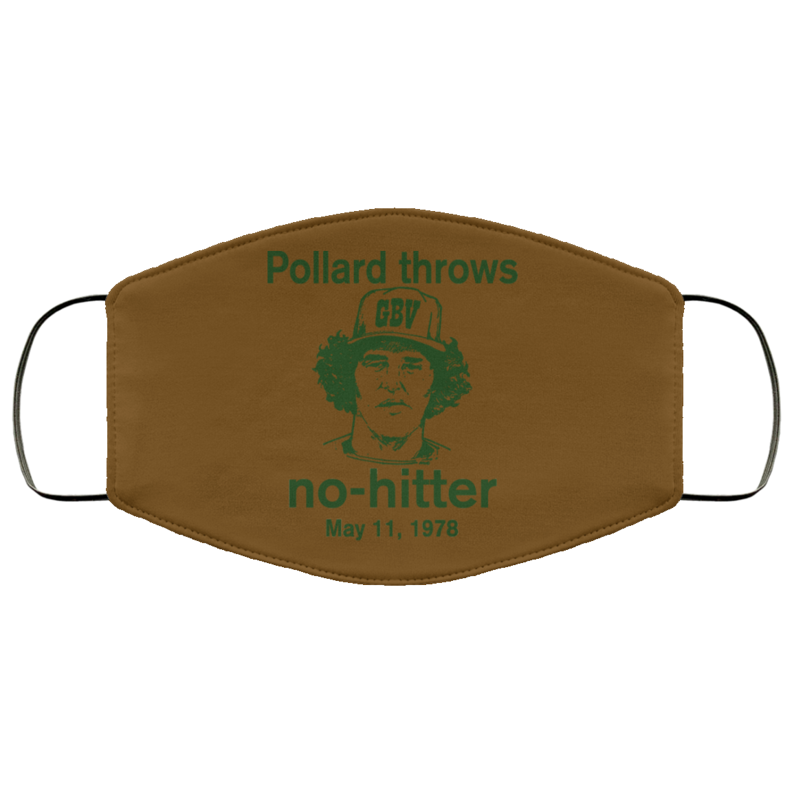 Pollard Throws No-Hitter May 11, 1978 Face Mask