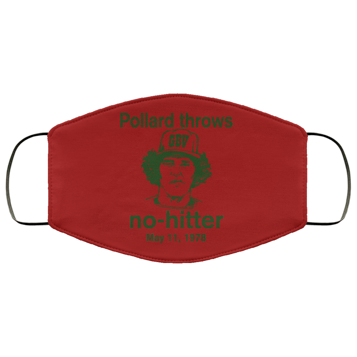 Pollard Throws No-Hitter May 11, 1978 Face Mask