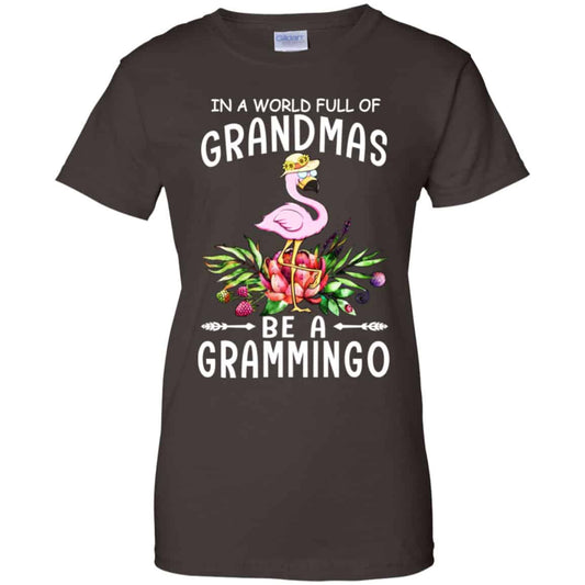 In A World Full Of Grandmas Be A Grammingo Shirt, Hoodie, Tank