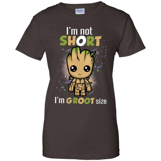 I’m Not Short I’m Groot Size Shirt, Hoodie, Tank