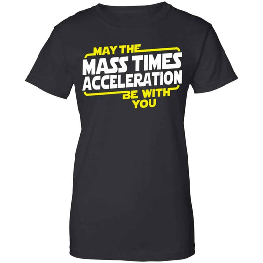 
	May The Mass Acceleration Be With You Shirt, Hoodie, Tank