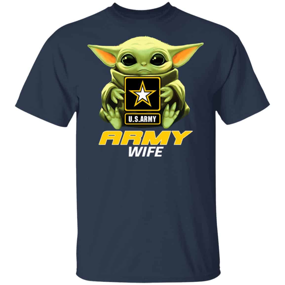 Baby Yoda Hug Us Army Wife Shirt, Hoodie, Tank