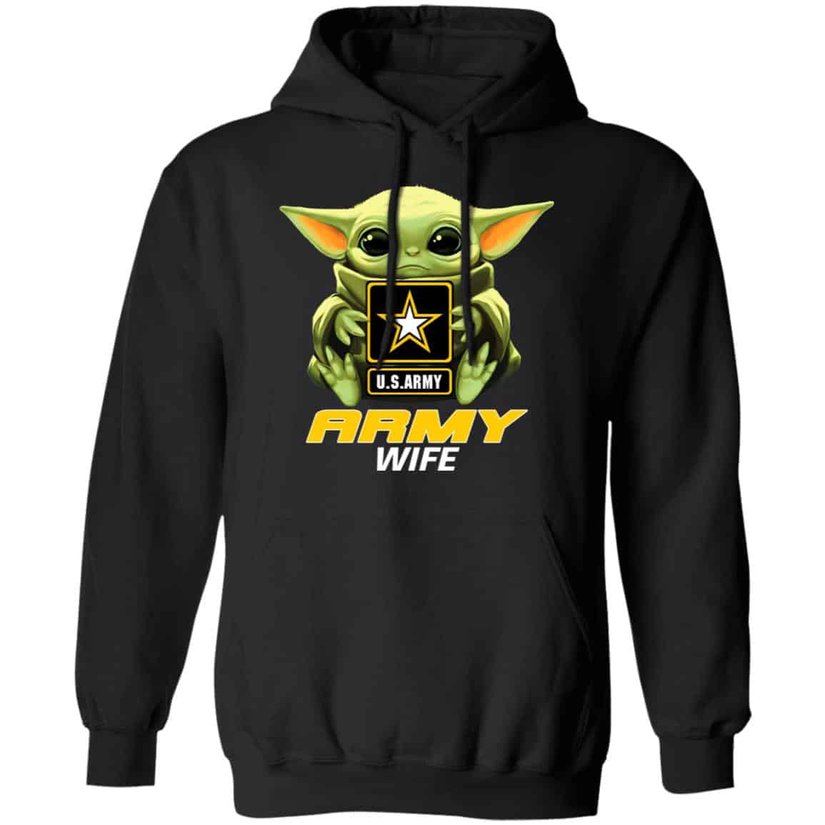 Baby Yoda Hug Us Army Wife Shirt, Hoodie, Tank