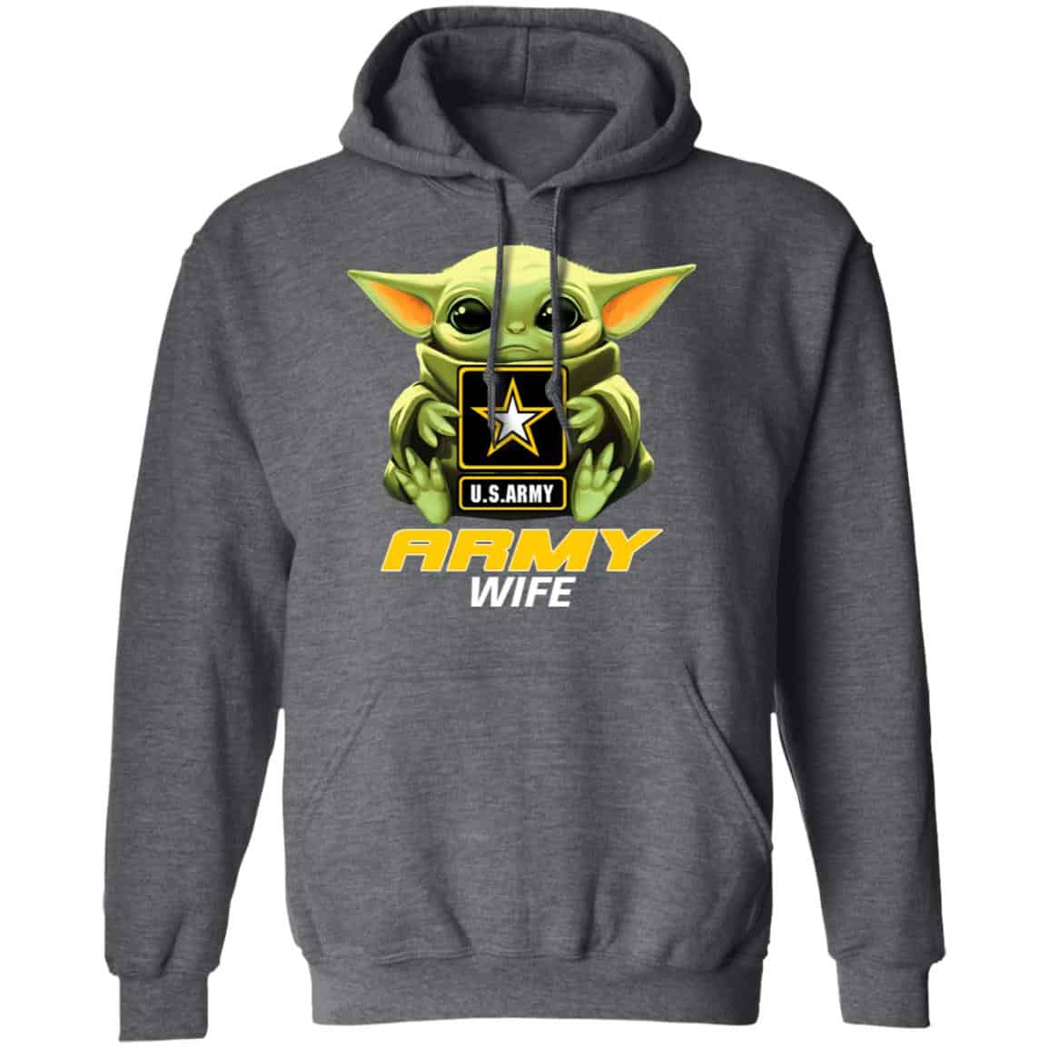 Baby Yoda Hug Us Army Wife Shirt, Hoodie, Tank