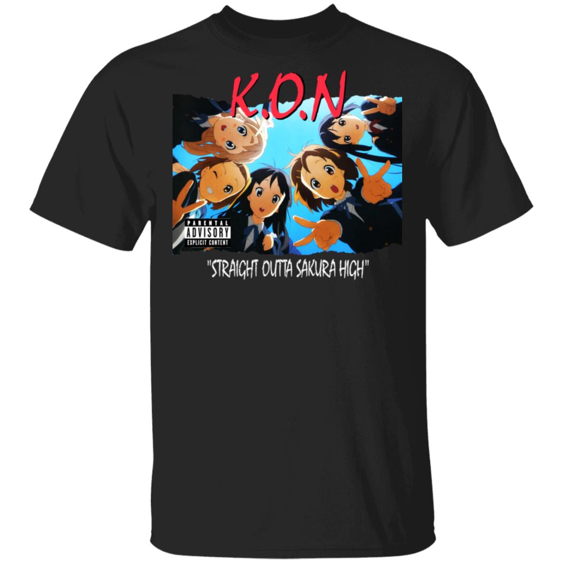 
	K.O.N Straight Outta Sakura High Shirt, Hoodie, Tank