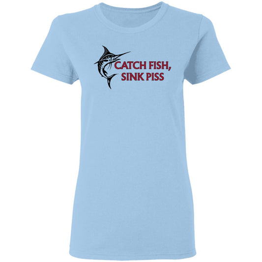 Catch Fish Sink Piss Shirt, Hoodie, Tank
