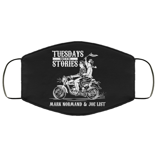 Tuesdays With Stories Mark Normand & Joe List Face Mask